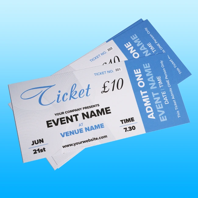 Ticket Printing Morley