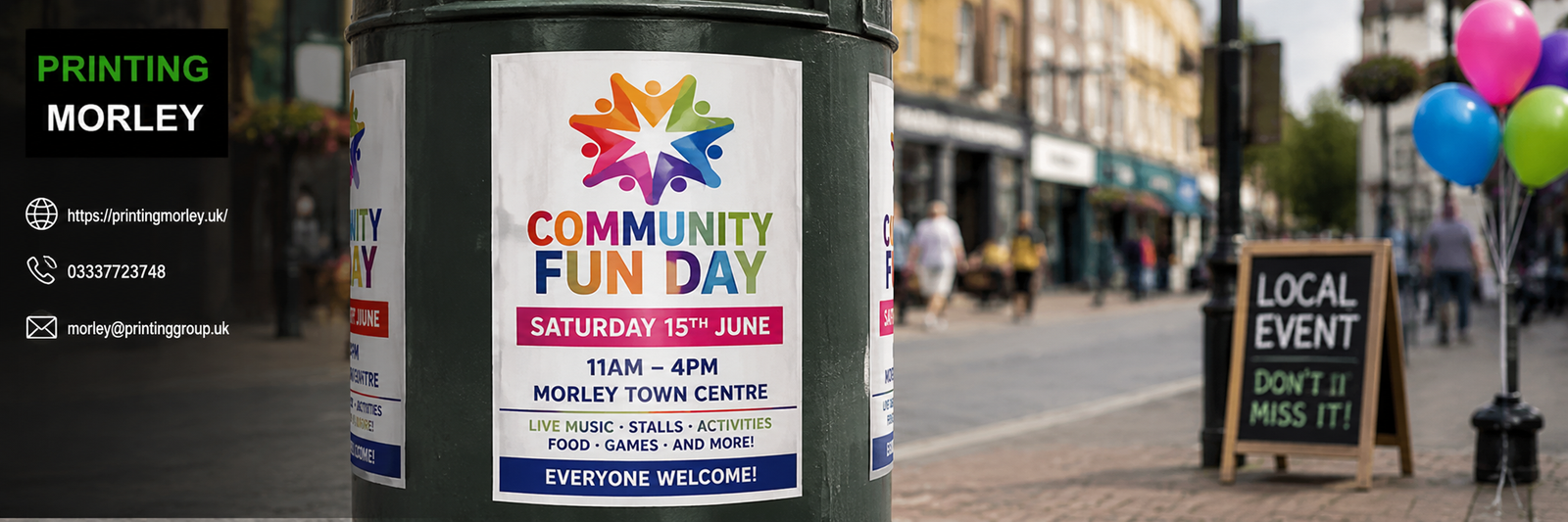 Marketing Before Community Events in Morley